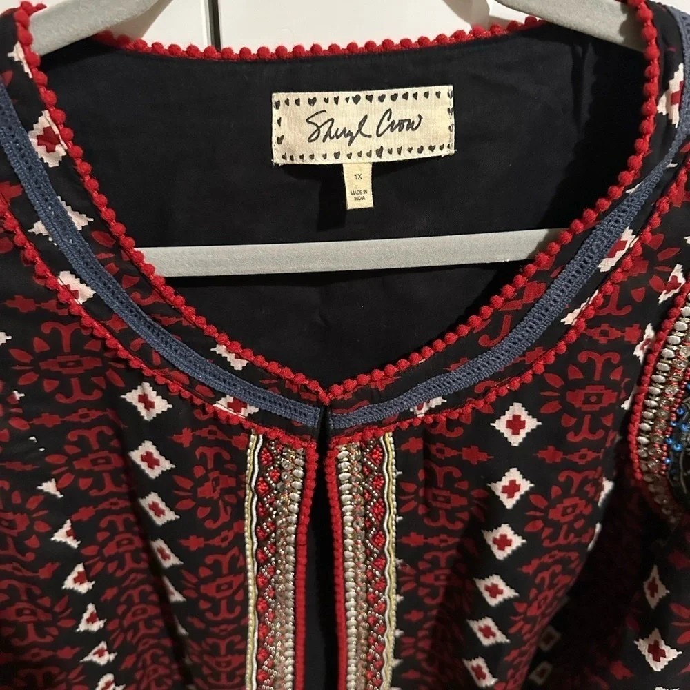 Sheryl Crow "Be Myself" Sequin Embellished Topper Jacket #5 - Picture 4 of 8